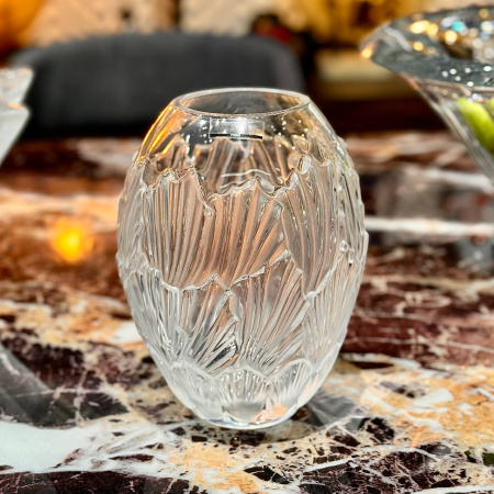 Антикварная ваза Sandrift, песчаные берег (Lalique). Франция.